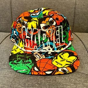 Marvel Comics Graphic Snapback Cap/Hat